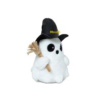 Peluches d'Halloween Citrouille et Chauve-souris - Cadeau et Décoration pour Enfants, en Fibre de Polyester Imprimée