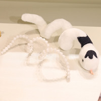 Jouets en peluche drôles et extensibles de serpent-cadeaux de bâillon de farce de nouveauté super doux pour les fêtes de Noël