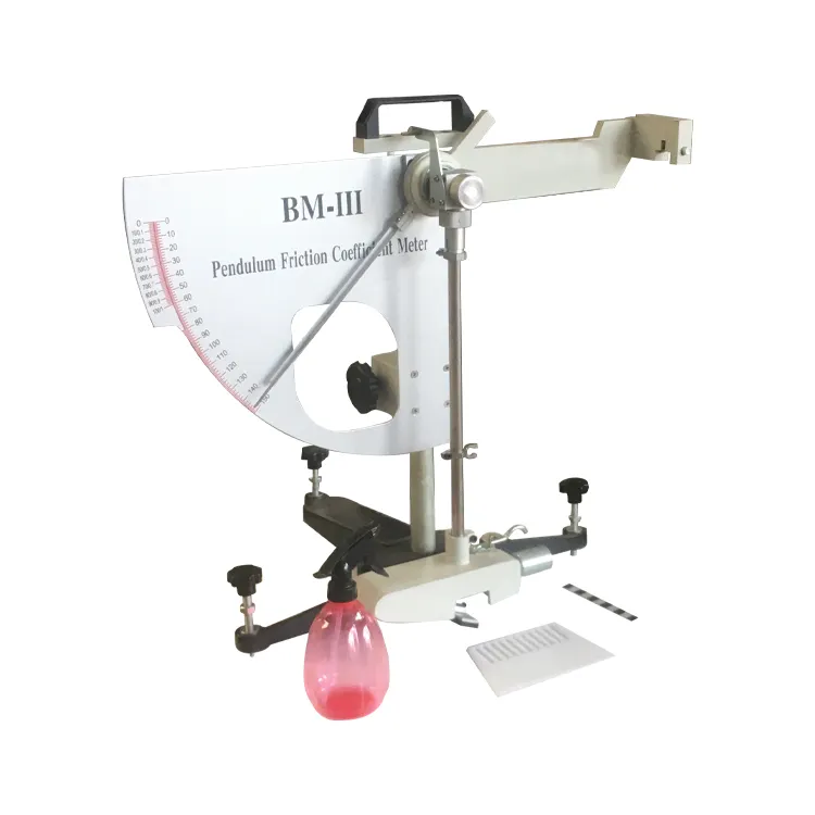 BM-III Pendulum Friction Tester British Pendulum skid resistance and friction tester