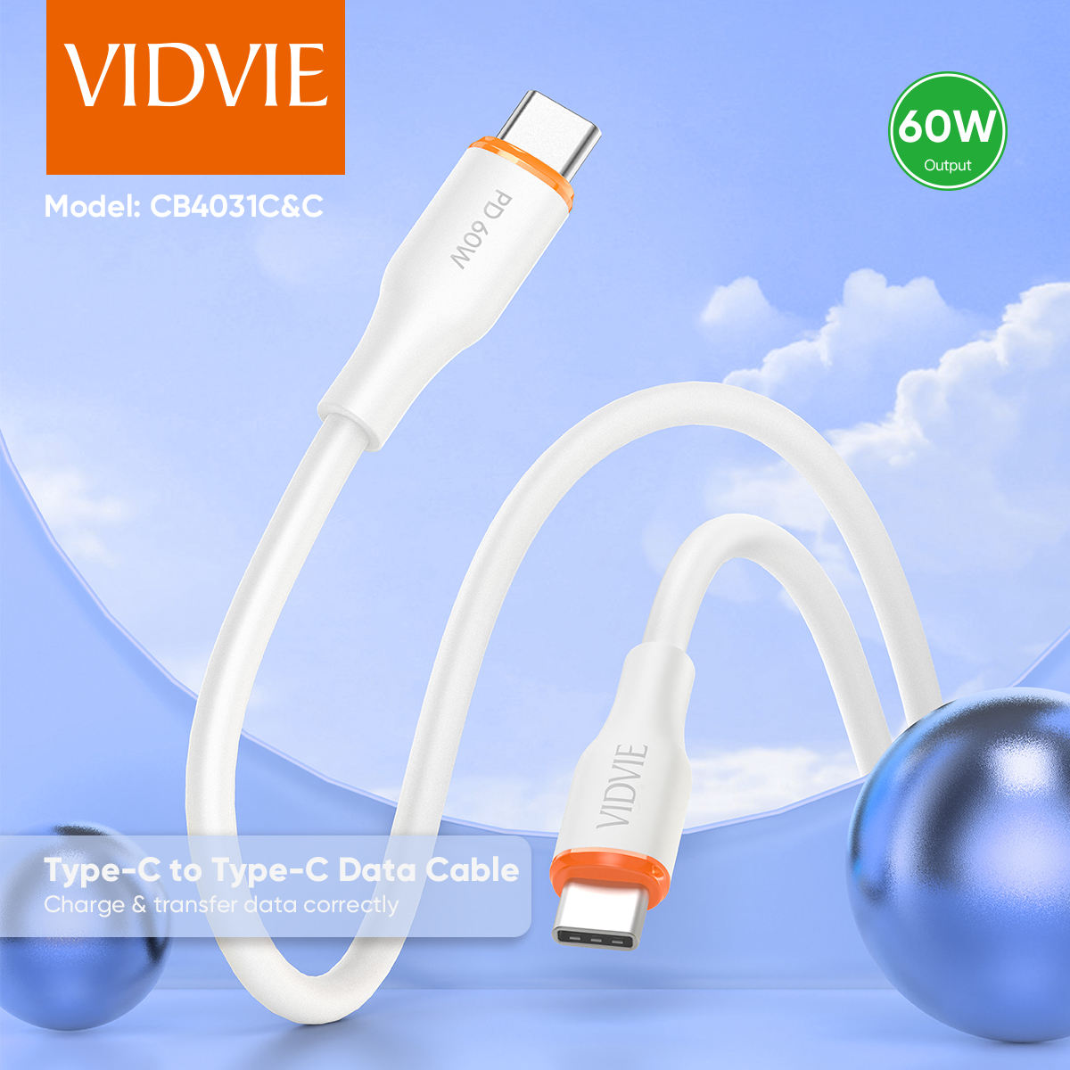 60w supervooc type c data cable