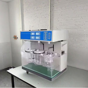 Vier-in-Eins-Tablettenprüfgerät für Apothekeninstrumente Auflösung Zerfalligkeit Reißfestigkeit Härte 1 Jahr Garantie für Labore - Product Image 4