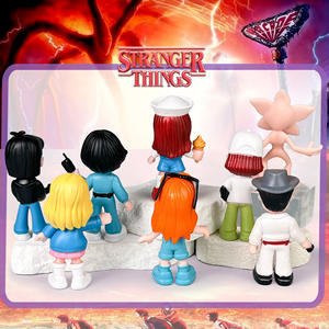 Figuras de PVC de <span class=keywords><strong>Stranger</strong></span> Things, Muñecos de Steve, Planta Carnívora, Mercancía de Dibujos Animados de <span class=keywords><strong>Will</strong></span> Smith, Bolsas Sorpresa - Product Image 3