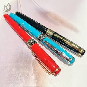 1 Pezzo <span class=keywords><strong>68</strong></span> Migliore Penna Roller di Lusso Personalizzata, Penna da Ufficio Ricaricabile per Regalo Aziendale, Regalo di Laurea, Professionale - Product Image 1