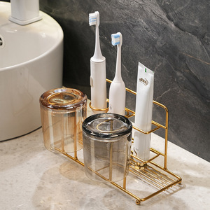 <b>Light</b> Luxury Fashion Cup Holder Home Bathroom <b>Vanity</b> Rack - Product Image 5