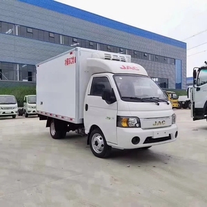 Nuevo diseño JAC gasolina 2 toneladas <span class=keywords><strong>furgoneta</strong></span> refrigerada 3,5 M congelador vehículos refrigerador coche pequeño frío coche cadena de frío camión de transporte - Product Image 3