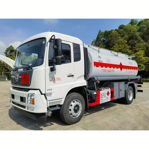 Flammable Liquid Transport Vehicle Fuel Truck Mobile Gas Station Truck LGBF Sino Truck FAW Jiefang 4*2 Oil Tank Truck - Product Image 3
