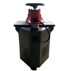 Prensa de corte de brazo oscilante pequeña y de alta calidad, máquina de troquelado de cuero hidráulica de 12T, máquina de corte pequeña tipo clicker - Product Image 4