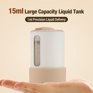 Peine de masaje capilar con microcorriente EMS y vibración, aplicador de líquido para el cabello de 15 ml, peine aplicador de suero/aceite para el crecimiento del cabello - Product Image 4