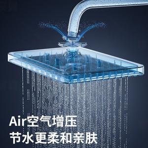 Juego de ducha termostática de cobre puro de alta gama con gran compartimento de almacenamiento, multifuncional, para agua fría y caliente, montado en la pared. - Product Image 4