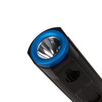 Lampe stylo en aluminium avec piles sèches, alimentation CC, LED COB 3W, angle de faisceau 120°, lumière du jour 6000K, intensité réglable, aimant puissant au bas