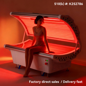 Lit de luminothérapie infrarouge LED rouge pour le corps entier, de qualité médicale, 1 060 longueurs d'onde, 0 EMF, pour usage commercial, à vendre - Product Image 1