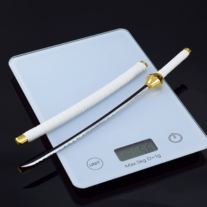 Alliage <span class=keywords><strong>de</strong></span> Zinc <span class=keywords><strong>Tout</strong></span> Métal Petit Jouet Épée <span class=keywords><strong>Bleach</strong></span> Zaraki Kenpachi Zaraki Kenpachi Nozarashi 26cm 56g Mini Katana - Product Image 5