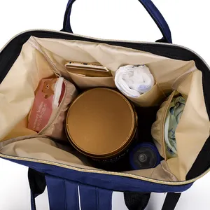 Nueva Mochila Impermeable y Elegante para <span class=keywords><strong>Mamá</strong></span>, Mochila para Bebé, Bolsas de Pañales para Madre - Product Image 5