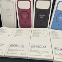 Pour Coque PC Transparente Magnétique Officielle et Authentique à Motifs Colorés Usinée pour 18 & 18 Pro Max