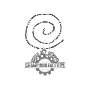 Großhandel Luxus MVP Anhänger Award Anpassbare 15mm Edelstahl Halskette Ketten Drehbares Design Diamant stein für Kinder - Product Image 5