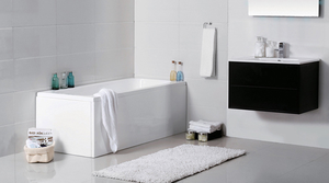 All'ingrosso camera d'albergo acrilico vasche da bagno ABS materiale portatile quadrato comune diop in vasca da bagno antiscivolo rettangolare ammollo vasca da bagno - Product Image 5