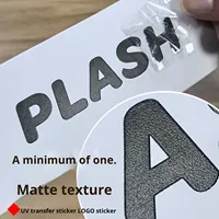 Autocollant de transfert UV en PVC à effet cristal mat, personnalisé pour machines, équipements agricoles, usage alimentaire (œufs), auto-adhésif, emballage creux