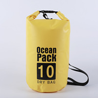 Tas Drifting memanjat luar ruangan, kantung kering tahan air 2L/3L PVC kustom untuk perjalanan