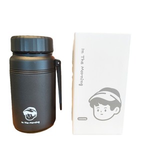 In The Morning Stainless <b>Steel</b> Water <b>Bottle</b> 1L Double Wall Vacuum Insulated With Tea Strainer Travel Use - Product Image 5