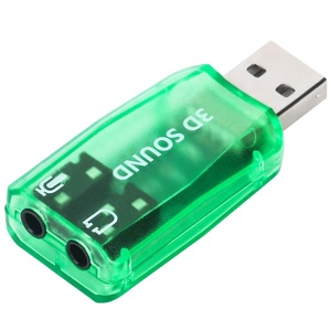 Adaptador de Tarjeta de Sonido USB Estéreo 5.1 con Micrófono Externo, Plug and Play, con Conector de 3.5mm para Auriculares, para Computadora/Laptop (Windows/<span class=keywords><strong>Mac</strong></span>) - Product Image 3