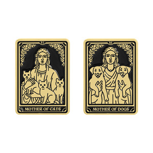 Spilla Vintage misteriosa divinazione tarocchi - Product Image 1