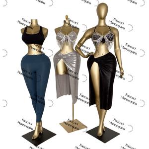 BBL 마네킹 + 얇은 허리 골드 마네킹 + 매력적인 마네킹 하프 바디 XL 사이즈 9022 - Product Image 5