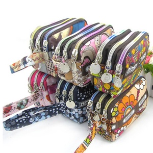 Low Price Water Proof Cloth for Colorful Girl's PU Travel Wallet Women <b>Purses</b> - Product Image 1