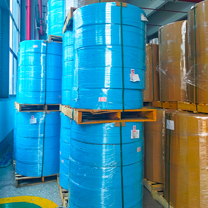 Nastro in <span class=keywords><strong>PET</strong></span> ad Alta Resistenza per Imballaggio Pesante, Fascia in Plastica Nera e Verde per Pallet - Product Image 3