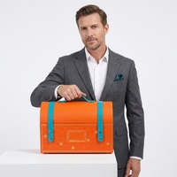 Boîte cadeau en cuir PU avec logo personnalisé, valise de rangement portable pour vin, thé, emballage cadeau de vacances, vente en gros