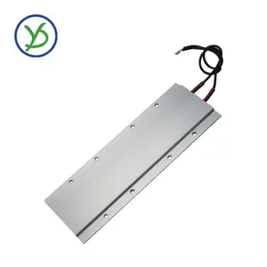 constant temperature PTC heater with aluminum shell high heating ceramics insulator heating element 110V 220V 170*62*6mm