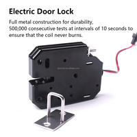 Serrure d'armoire électromagnétique intelligente 24v Express, verrouillage de colis logistique, verrouillage de 12v pour panneaux électriques