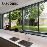Ventanas Corredizas de Doble Acristalamiento en Oferta, Ventana Corrediza de Aluminio con Vidrio Low-E y Mosquitera