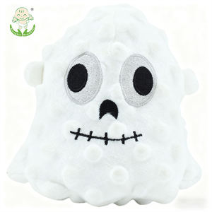 Cadılar bayramı kıyafeti eğlenceli ve uzun ömürlü öğütmek için günlük arkadaşlık üzerinde çiğnemek ve temiz dişler yerleşik ses çıkışı Pet oyuncaklar - Product Image 1