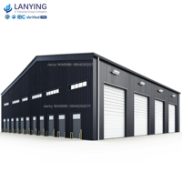 Estructura Metálica Moderna para Fábrica, Estructura de Acero, Edificio PEB, Almacén Prefabricado, Gimnasio, Taller Prefabricado Comercial, Resistente al Viento