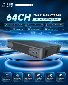 <span class=keywords><strong>NVR</strong></span> 64 canaux 8 ports SATA prenant en charge les caméras IP PoE 32MP/12MP/4K/5MP/4MP/3MP, compatible APP Guard Viewer/Guardlive/Ezviewer - Product Image 5