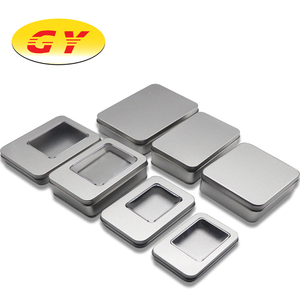 Square item storage tin box playing cards metal box tin box packaging
