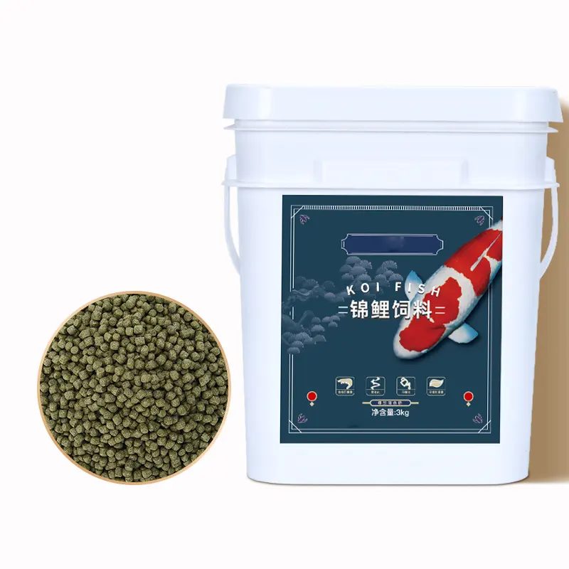 granular mixed koi fish food balanced nutrition fish food for sale OEM ODM koi fish food