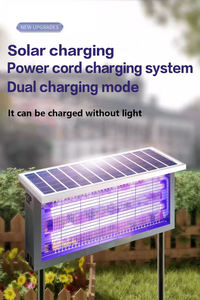 4W Solar Led Tuinlamp Regendicht Insecticide Voor Patio Gazon Effectieve Mug Doden Dc Voeding Ip65 Rated Rohs - Product Image 4