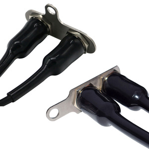 Interruptor de botón metálico para motocicleta Motorola, de aleación de aluminio, 2 cables, para faro, bocina, encendido, intermitente de emergencia, uso general - Product Image 4