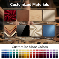 Présentoir de Luxe Personnalisable en Microfibre pour Bijoux – Ensemble Complet pour Magasin de Bijouterie