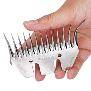 <span class=keywords><strong>Tondeuse</strong></span> à moutons à lame courbée 13 dents, tête courbée, peignes en acier pour la tonte de moutons, agneaux et chèvres - Product Image 2