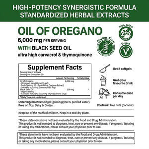 Cápsulas de Aceite de Orégano de Marca Privada OEM para la Defensa de la Salud Estacional y el Apoyo al Sistema Inmunitario, Suministro al por Mayor de Fábrica ODM - Product Image 2