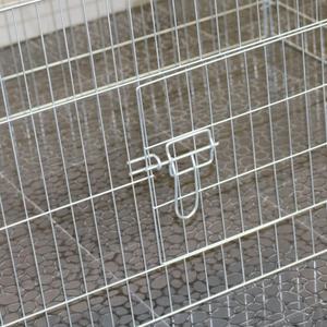 Kapaklı siyah Metal tel tavuk kafesi, tavuk açık kafes köpek kafesi - Product Image 5