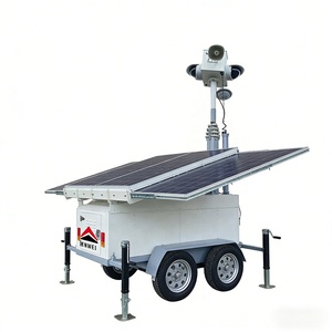 Remolque de Vigilancia CCTV Solar Portátil Multiusos, Nuevo Diseño 2026, IP65 Impermeable, Límite de Velocidad de 80 km/h para Monitoreo - Product Image 3