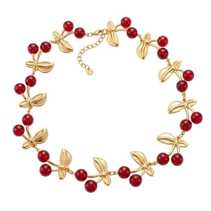 Jingciren Boutique – Ensemble collier, bracelet et boucles d'oreilles à fleurs, tendance transfrontalière européenne et américaine, nouvel arrivage, emballage élégant en coffret cadeau - Product Image 5