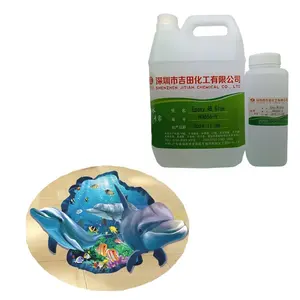 Peinture de sol 3D époxy, usine de chine, vente en gros, adhésif à deux composants, peinture de sol 3D dure <span class=keywords><strong>pour</strong></span> revêtement de sol, résine époxy - Product Image 1