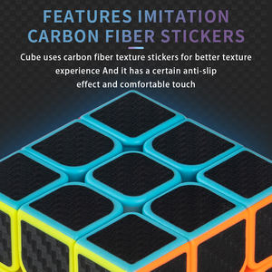 <span class=keywords><strong>Cubo</strong></span> Mágico de Fibra de Carbono Especialmente Suave y Eficaz, <span class=keywords><strong>2x2</strong></span> 3x3x3 4x4 5x5 Pirámide Hoja, Rompecabezas de Velocidad para Niños, Juguete Educativo - Product Image 4