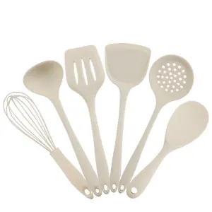 6 Stück Lebensmittel qualität Sicherheit Küchen helfer Werkzeuge Skimmer Schlitz Turner Löffel Schöpf löffel Küchen utensilien Set zum Kochen und Backen