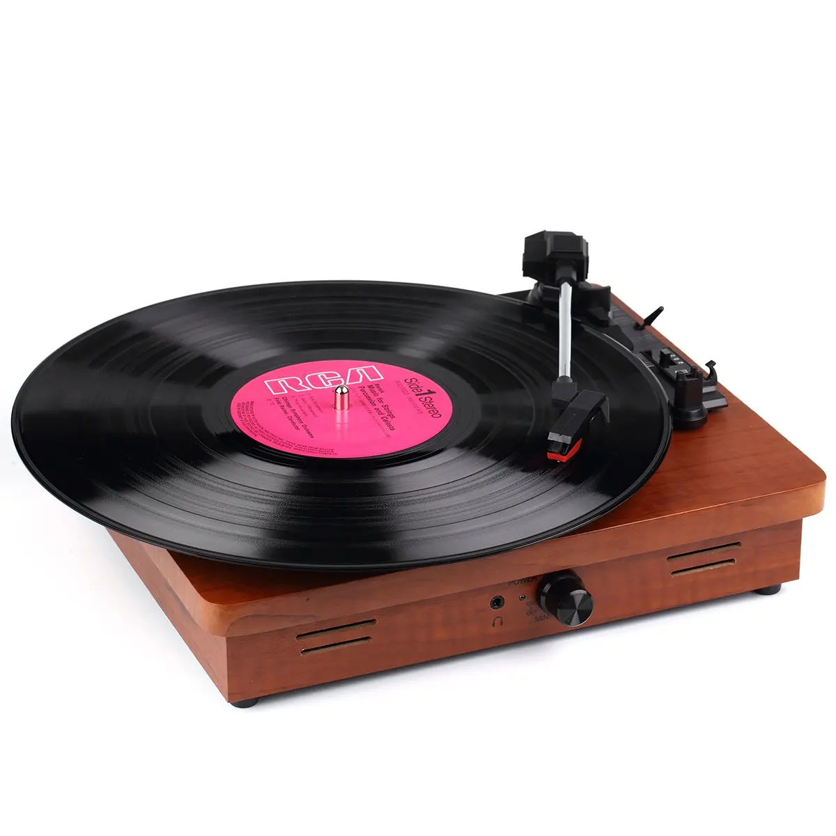 Factory Price RetroTurntable Player Speaker Vintage Record Player Mini Multifunctional Gramophone