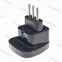 Alta calidad Universal UK/US/EU/AU a Italia italiano 3pin enchufe de viaje una División Dos convertidor Adaptador tipo L adaptador de enchufe convertir